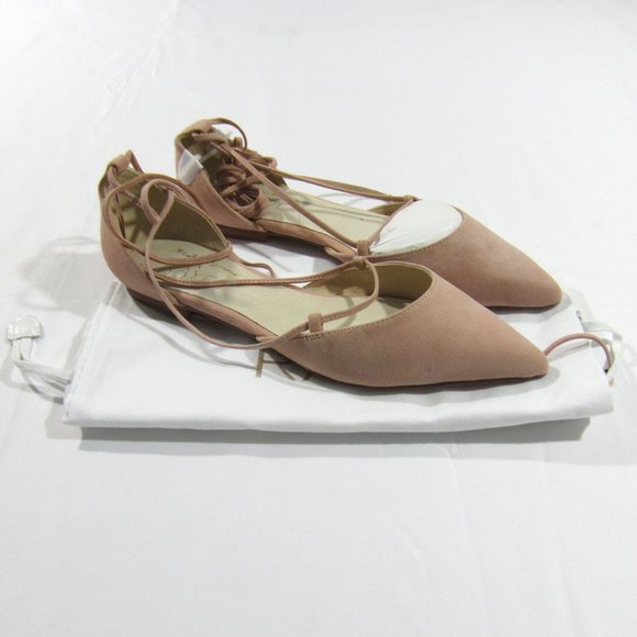 Raye x For Love & Lemons Blush PALOMA Flats 36.5 - Picture 1 of 8